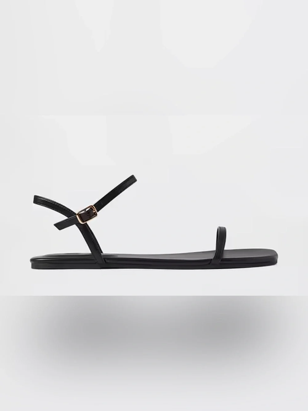 Gap Black Slim-Strap Flat Sandals